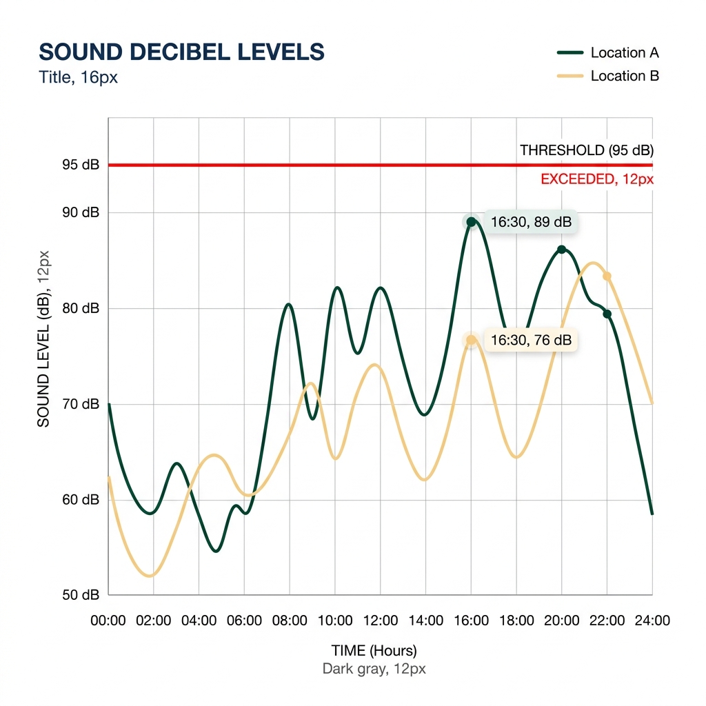 Sound Measurement Chart